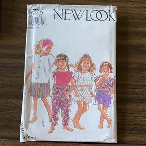 New Simplicity-Newlook Girls Size 3-8